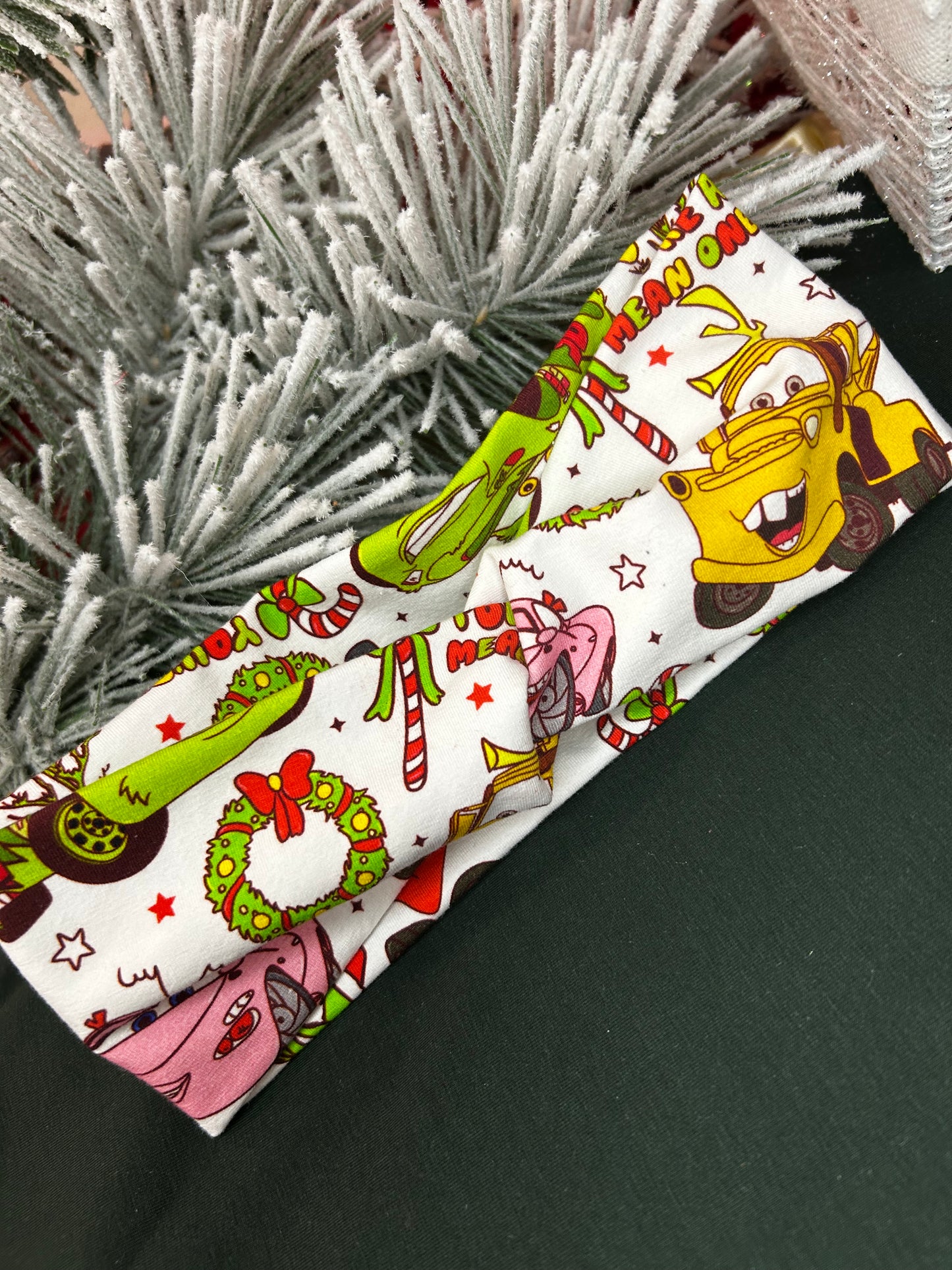 Cars Christmas Headwrap