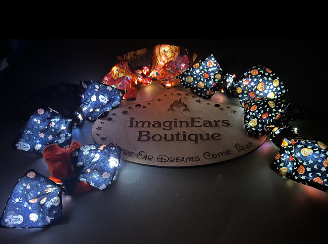 Lights for Knotty, Scrunchie and Bows