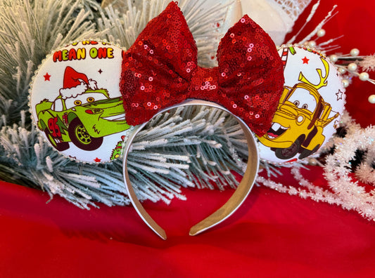 Cars Christmas Dual Light Up