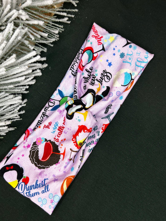 Boozy Sayings Headwrap